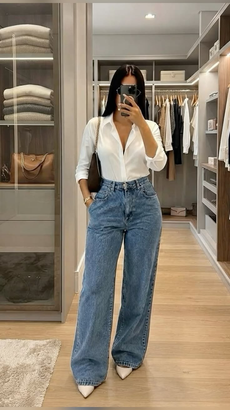 Ribcage Wide Leg Jeans